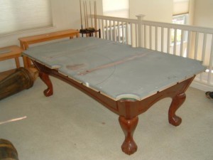 Proper pool table moving process in Naples Florida